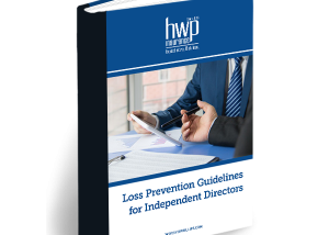 Loss Prevention Guidelines for Independent Directors