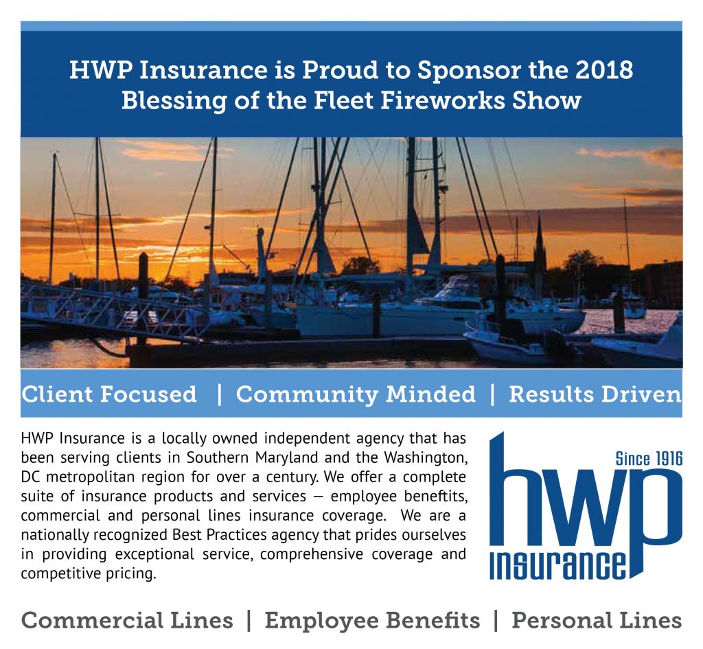 HWP Insurance to Sponsor 2018 Blessing of the Fleet Fireworks Show