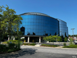 The outside of the Annapolis Office Building.
