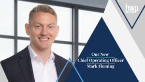 Headshot of Mark Fleming with "Our New Chief Operating Officer- Mark Fleming" Text overlay